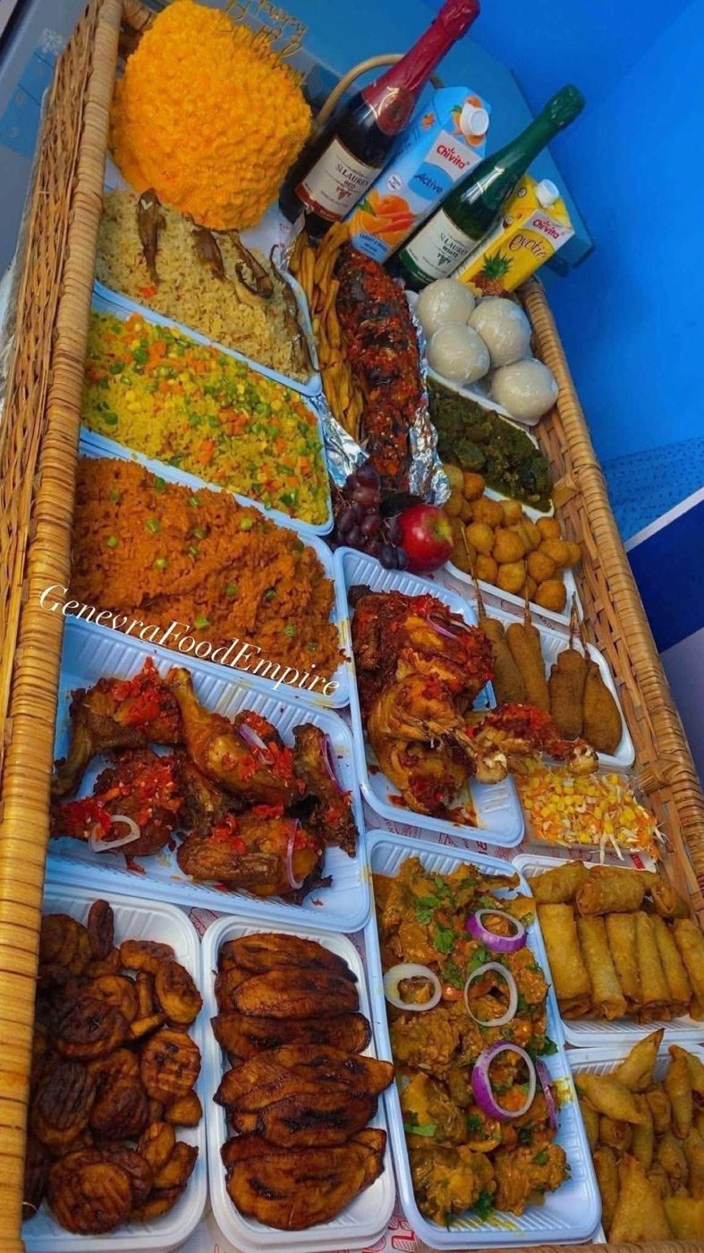Original Genevra Food Empire food display